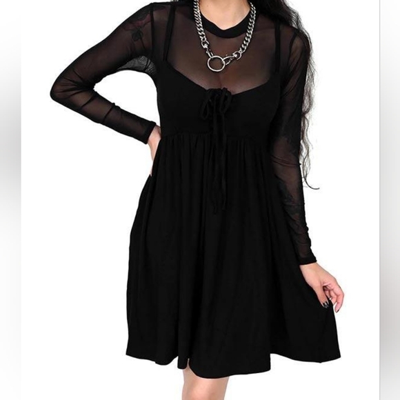 Foxblood Lollirot | BABYDOLL DRESS - Picture 3 of 8